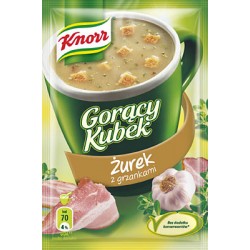Gorący kubek żurek Knorr 17 g.