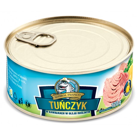 Konserwa tuńczyk w oleju MAK 170 g.