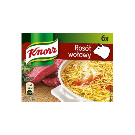 Kostki rosołowe Knorr 60g.