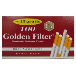 Gilzy Golden Filter 100+15szt.