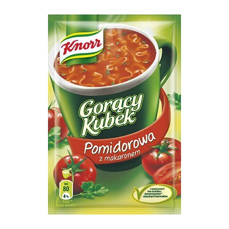Gorący kubek pomidorowa Knorr 20 g.