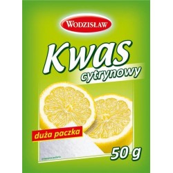 Kwasek cytrynowy Wodzisław 50g.