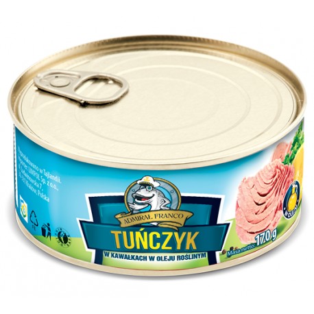 Konserwa tuńczyk w sosie własnym MAK 170 g.