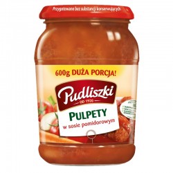 Pulpety w sosie pomidorowym Pudliszki 600g.