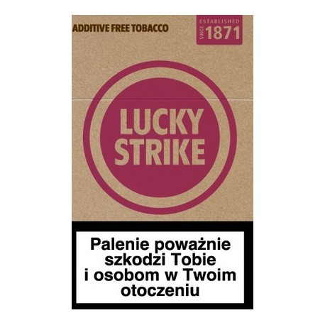 Papierosy Lucky Strike red 20