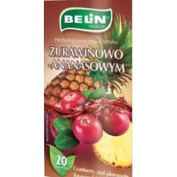 Belin herbata owocowa żurawina - ananas 54g