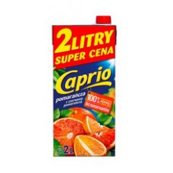 Sok caprio czerwone pomarańcze 2l