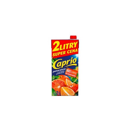 Sok caprio czerwone pomarańcze 2l